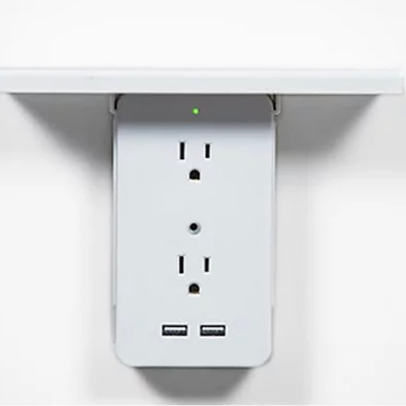 Socket Shelf 8-Port Surge Protector - Picture 3 of 12